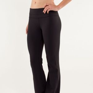 lululemon groove pants *brushed